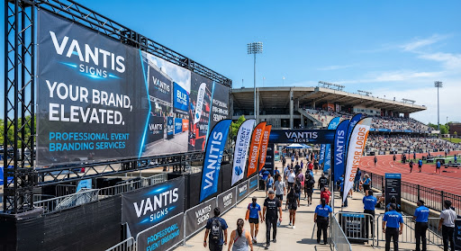 Event signage and branding