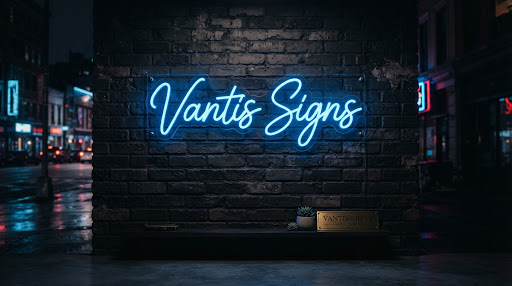 Neon sign installation