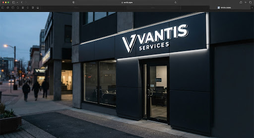 Shop front sign installation